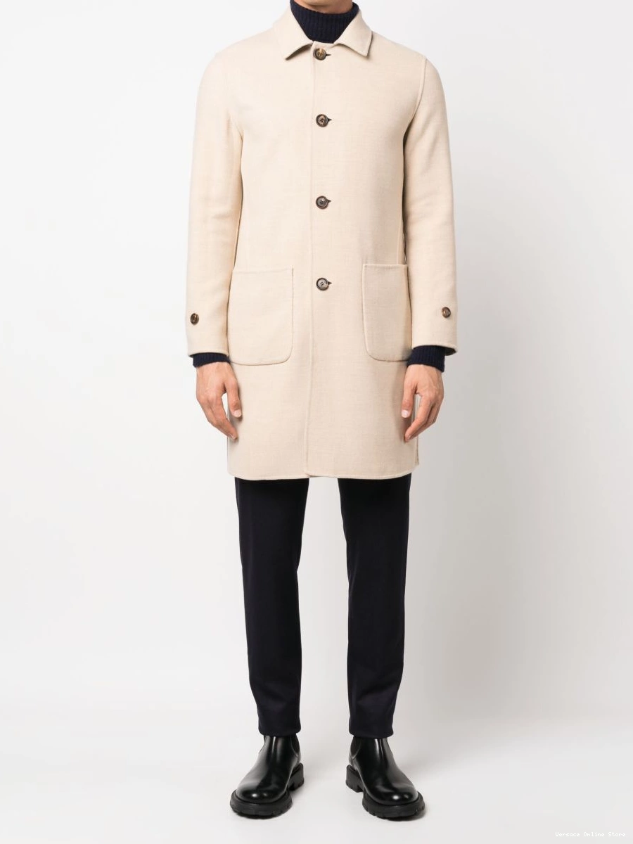 Affordable down button Women Versace coat 0813